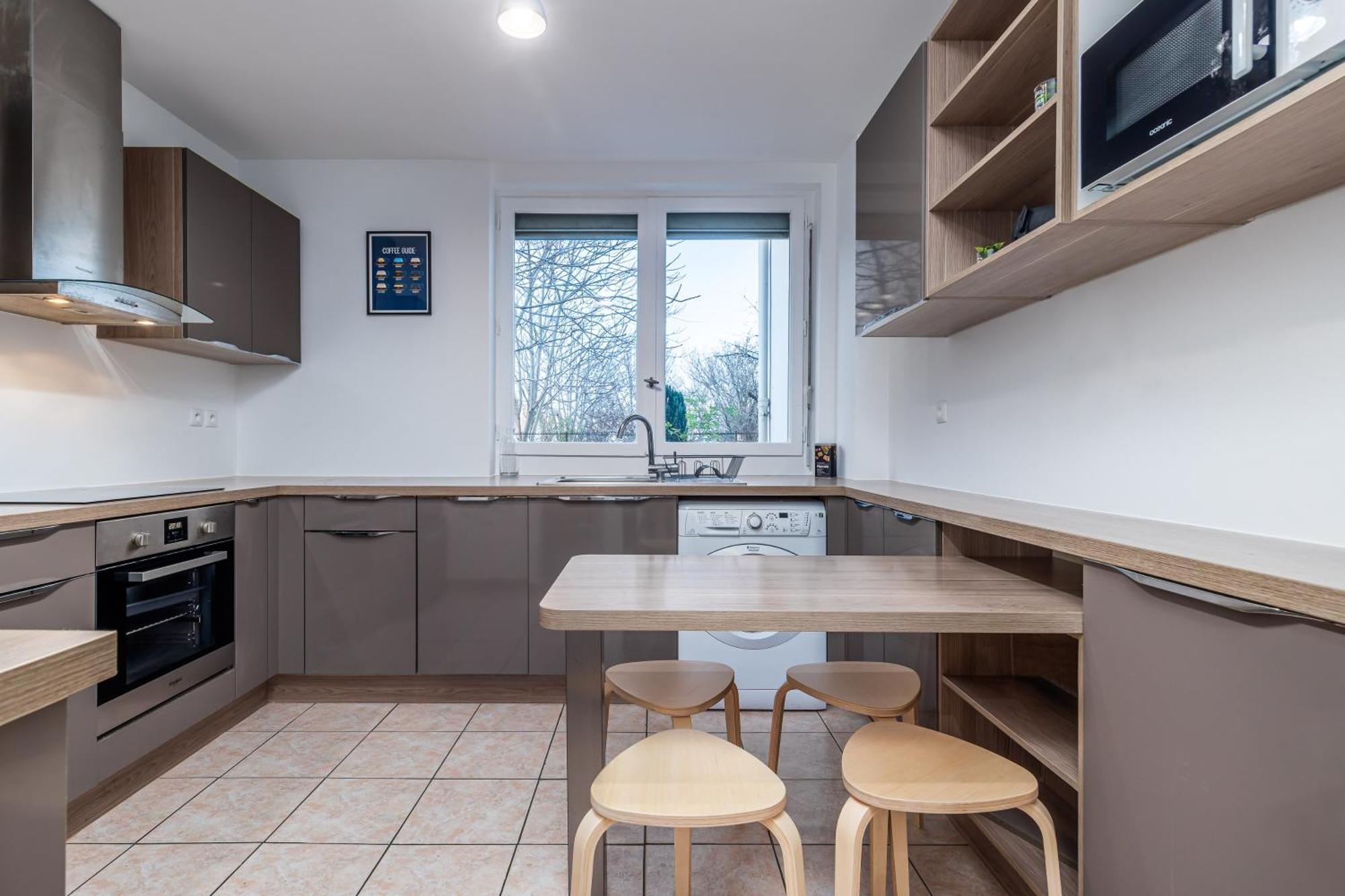 Апартаменти Oasis Urbaine For 8 Near To Paris Вільжуїф Екстер'єр фото
