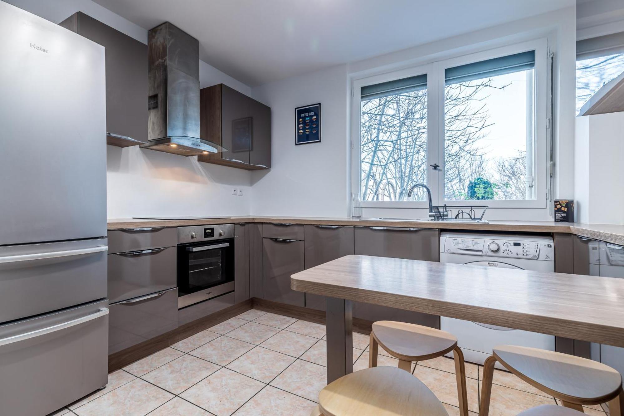 Апартаменти Oasis Urbaine For 8 Near To Paris Вільжуїф Екстер'єр фото